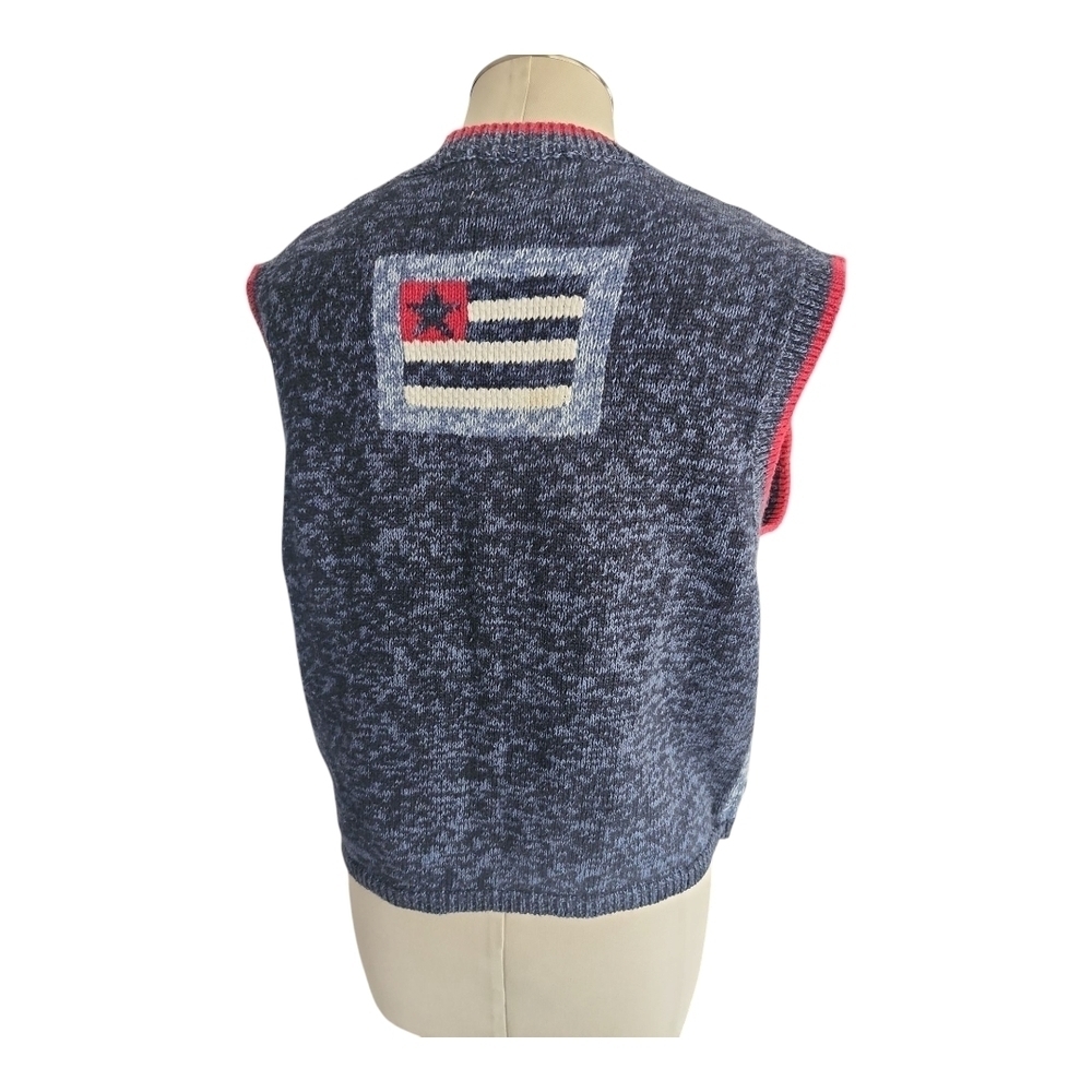 Christopher & Banks Hand-Embroidered Knit Vest – Size L - Picture 5 of 10